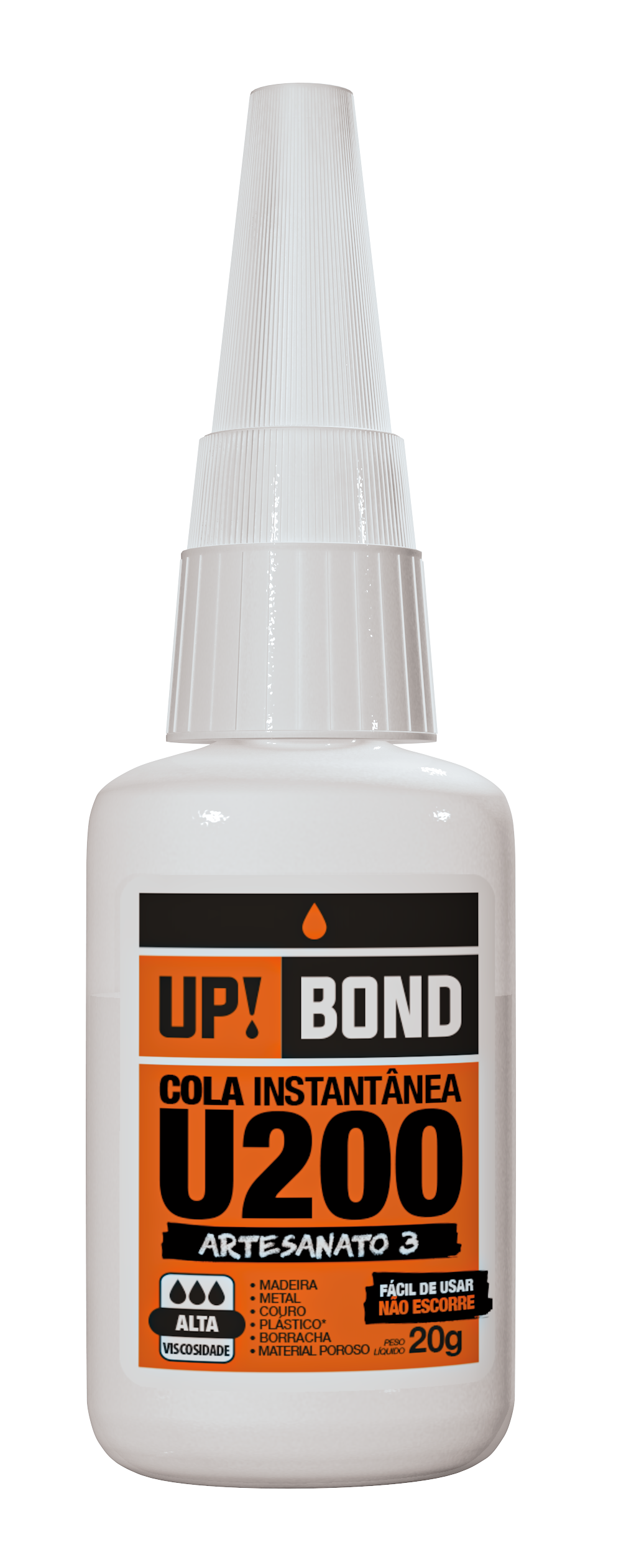 ADESIVO INSTANTÂNEO CIANOACRILATO 20g 