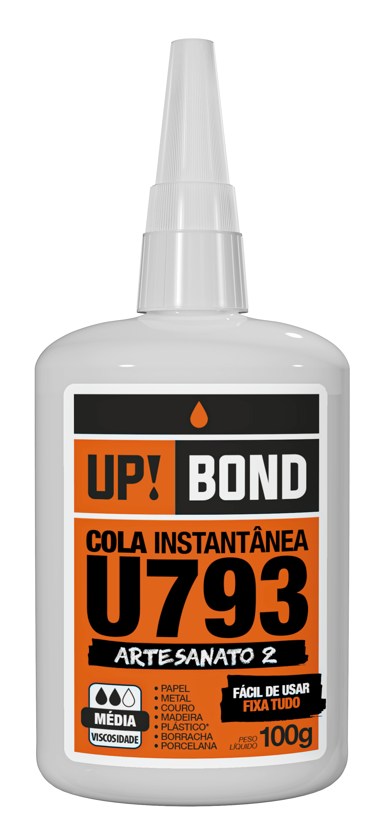 ADESIVO INSTANTÂNEO CIANOACRILATO 100g 